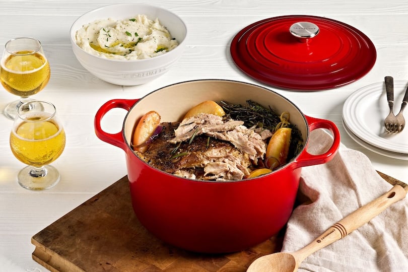 Apple Cider Braised Pork Shoulder